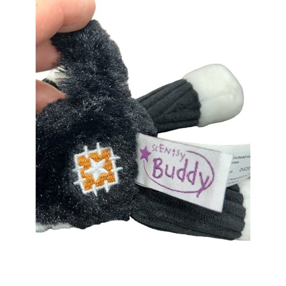 Scentsy Buddy Clip Haddie‎ the Collie Black White Puppy Dog Keychain - Picture 4 of 4